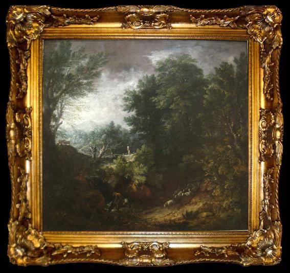 framed  Thomas Gainsborough A Grand Landscape, ta009-2